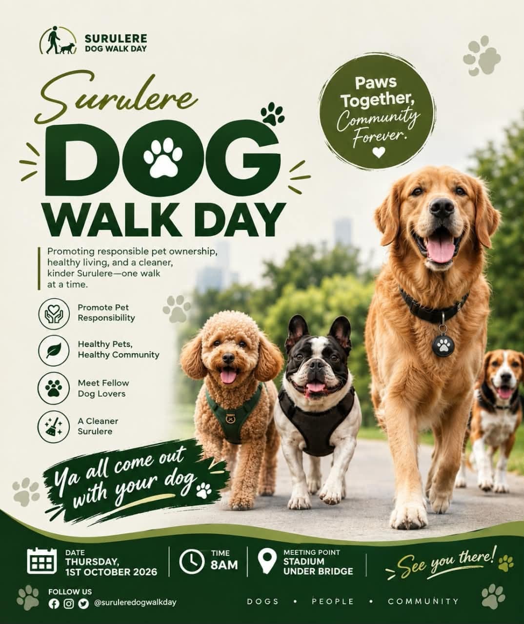 Surulere Dog Walk Day